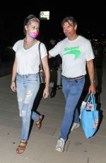 REBECCA ROMIJN Leaves Malibu Chili Cook-Off 09/05/2021