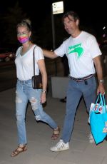 REBECCA ROMIJN Leaves Malibu Chili Cook-Off 09/05/2021