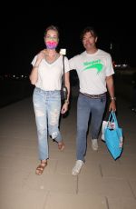 REBECCA ROMIJN Leaves Malibu Chili Cook-Off 09/05/2021
