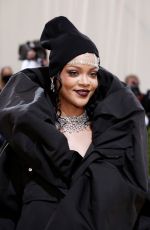 RIHANNA and Asap Rocky at 2021 Met Gala in New York 09/13/2021