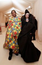 RIHANNA and Asap Rocky at 2021 Met Gala in New York 09/13/2021