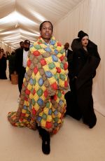 RIHANNA and Asap Rocky at 2021 Met Gala in New York 09/13/2021