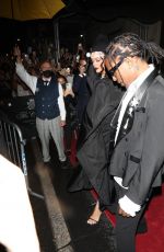 RIHANNA and Asap Rocky Heading to Met Gala in New York 09/13/2021