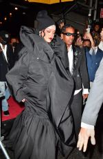 RIHANNA and Asap Rocky Heading to Met Gala in New York 09/13/2021