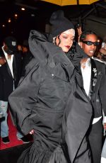 RIHANNA and Asap Rocky Heading to Met Gala in New York 09/13/2021