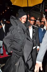 RIHANNA and Asap Rocky Heading to Met Gala in New York 09/13/2021