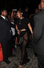 RIHANNA Arrives at Her Met Gala Afterparty in New York 09/13/2021