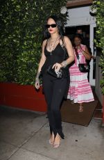 RIHANNA at Giorgio Baldi in Santa Monica 09/21/2021