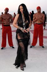 RIHANNA at Savage x Fenty Show in New York 09/22/2021