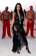 RIHANNA at Savage x Fenty Show in New York 09/22/2021