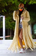RIHANNA Night Out in Los Angeles 09/04/2021
