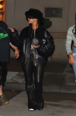 RIHANNA Night Out in New York 09/16/2021
