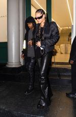 RIHANNA Out Shopping in New York 09/17/2021