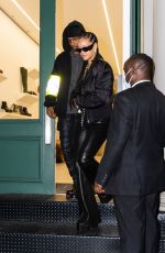 RIHANNA Out Shopping in New York 09/17/2021