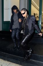 RIHANNA Out Shopping in New York 09/17/2021