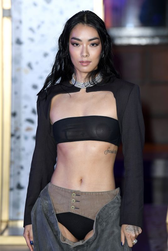 RINA SAWAYAMA at Royal Academy of Arts Summer Exhibition Preview Party in London 09/14/2021