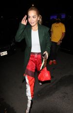 RITA ORA and ASHLEY BENSON Out at New York Fashion Week 09/11/2021