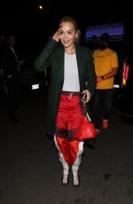 RITA ORA and ASHLEY BENSON Out at New York Fashion Week 09/11/2021