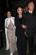 RITA ORA and EMILY BLUNT at Boom Boom 2021 Met Gala Afterparty in New York 09/13/2021