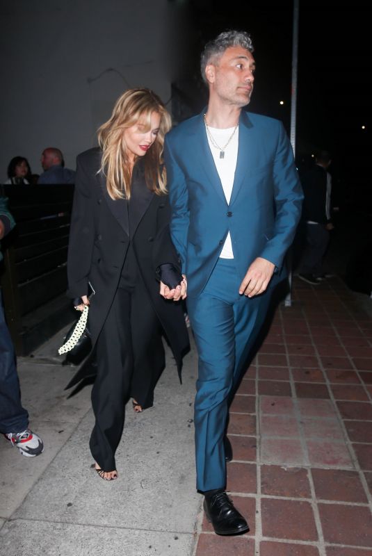 RITA ORA and  Taika Waititi Out for Late Night Drinks in Los Feliz 09/18/2021