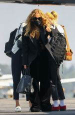 RITA ORA, ASHLEY BENSON and KRISTEN STEWART Boarding a Private Jet in Van Nuys 09/08/2021