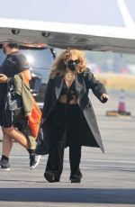 RITA ORA, ASHLEY BENSON and KRISTEN STEWART Boarding a Private Jet in Van Nuys 09/08/2021