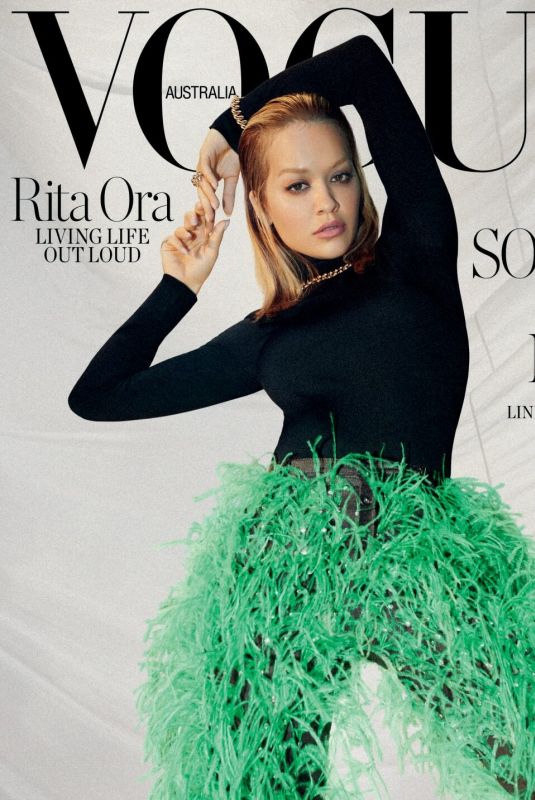 RITA ORA in Vogue Magazine, Australia October 2021