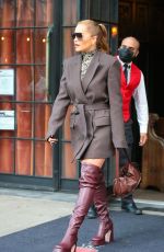 RITA ORA Leaves Her Hotel in New York 09/10/2021
