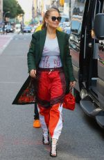 RITA ORA Out for Lunch in New York 09/11/2021
