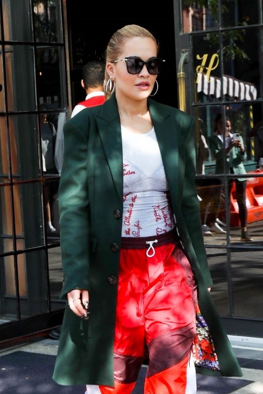 RITA ORA Out for Lunch in New York 09/11/2021