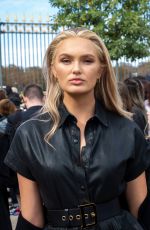 ROMEE STRIJD at Dior Womenswear SS22 Show at Paris Fashin Week 09/28/2021