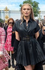 ROMEE STRIJD at Dior Womenswear SS22 Show at Paris Fashin Week 09/28/2021