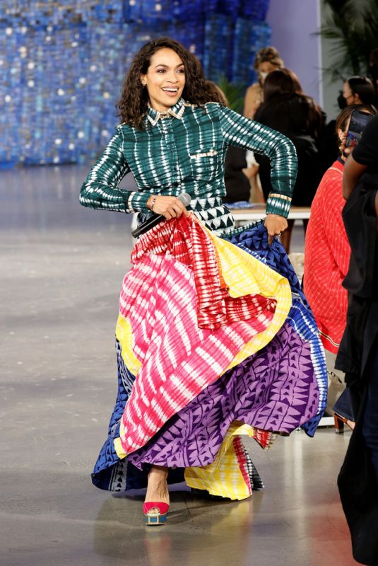 ROSARIO DAWSON at Studio 189 Show at New York Fashion Week 09/11/2021