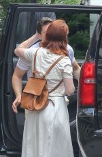 ROSE LESLIE and Kit Harington Out in New York 08/31/2021