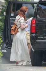 ROSE LESLIE and Kit Harington Out in New York 08/31/2021