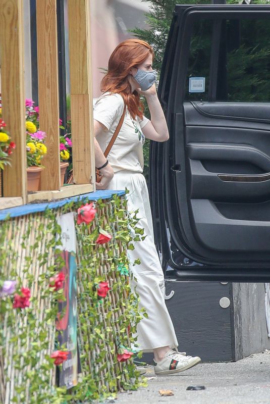ROSE LESLIE and Kit Harington Out in New York 08/31/2021