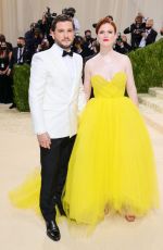 ROSE LESLIE at 2021 Met Gala in New York 09/13/2021