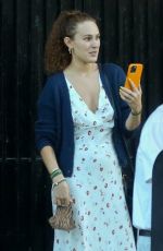 RUMER WILLIS Makes a FaceTime Call in Silver Lake 08/31/2021