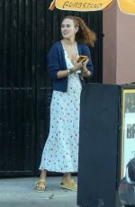 RUMER WILLIS Makes a FaceTime Call in Silver Lake 08/31/2021