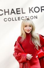 SABRINA CARPENTER at Michael Kors Fashion Show in New York 09/10/2021