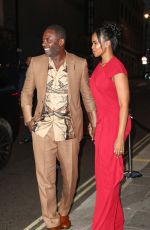 SABRINA ELBA at British Vogue and Tiffany & Co Celebrate Fashion and Film in London 09/20/2021