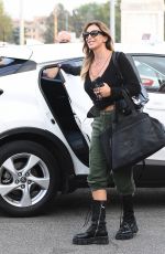 SABRINA SALERNO Arrives at Dancing With the Stars 16 Rehersal in Rome 09/27/2021