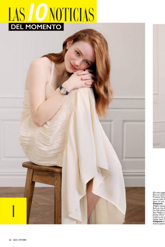 SADIE SINK in Grazia Magazine, Mexico September 2021