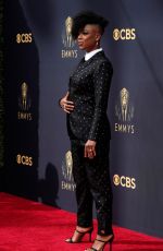 SAMIRA WILEY at 73rd Primetime Emmy Awards in Los Angeles 09/19/2021