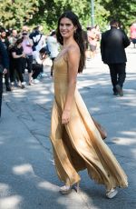 SARA SAMPAIO Arrives at Michael Kors Spring/Summer 2022 Fashiom Show in New York 09/10/2021