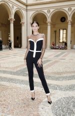 SARA SAMPAIO at Genny Fashion Show in Milan 0/23/2021