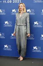 SARAH GADON at 78th Venice International Film Festival Jury Photocall 09/01/2021