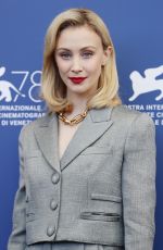 SARAH GADON at 78th Venice International Film Festival Jury Photocall 09/01/2021