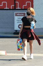 SARAH HYLAND Leaves CVS Pharmacy in Los Angeles 09/15/2021