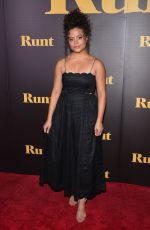 SARAH JEFFERY at Runt Premiere in Los Angeles 09/22/2021